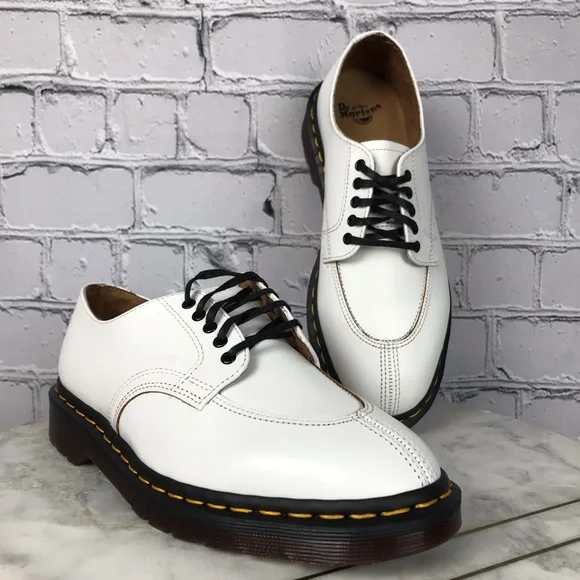Martens Shoes Dr Martens 246 Vintage Smooth White Leather